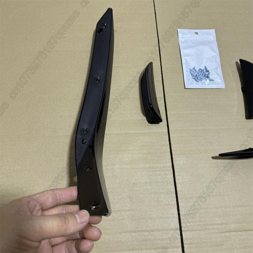 For Mercedes Benz CLA C118 CLA45 AMG 2020-2023 Car Front Bumper Side Spoiler Splitter Fog Lamp Grille Canards Vents Body Kit
