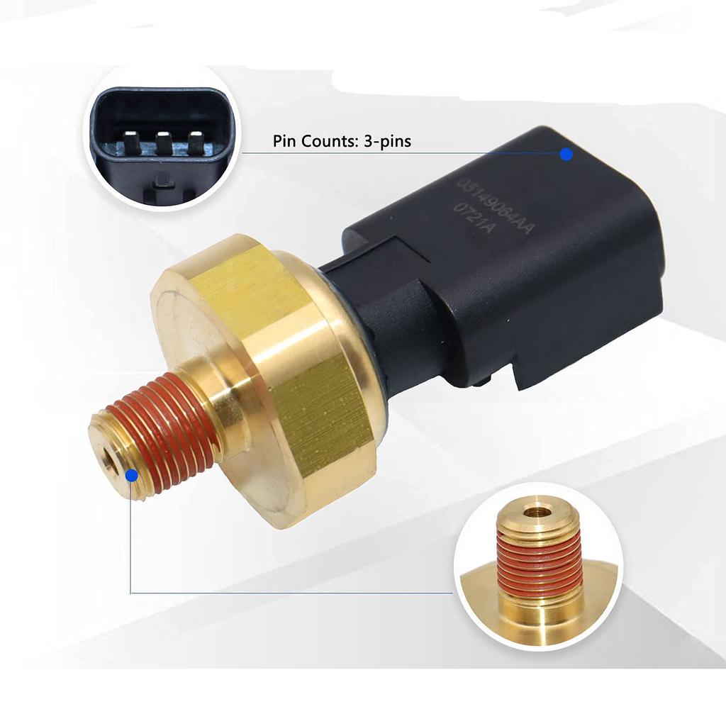 Oil Pressure Sensor Fit For Chrysler Dodge Jeep Manufacturer Number: 05149062AA 5149062AA Automotive Accessories