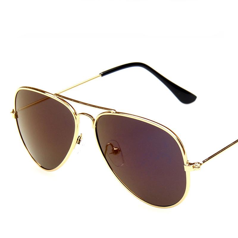 Fashion Children's Mercury Glasses Sunglasses Pilot Color Film Boy Girl Dark Glasses Unique