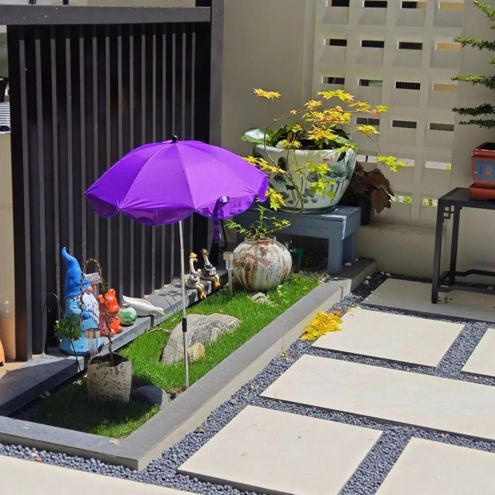 Telescopic Pole Plant Umbrella 65cm Size Garden Shade Cover Plant Shade Umbrella Garden Use
