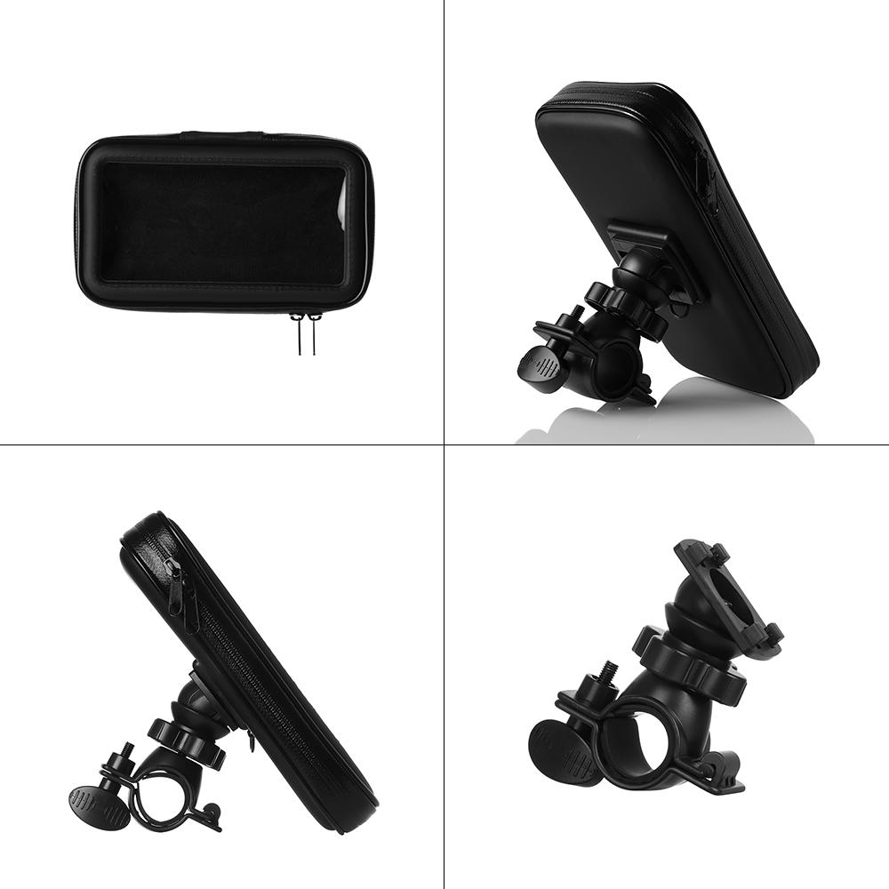 Stand Bracket Waterproof Phone Case Cellphone Bag Bike Mount Bicycle Motorcycle Phone Holder