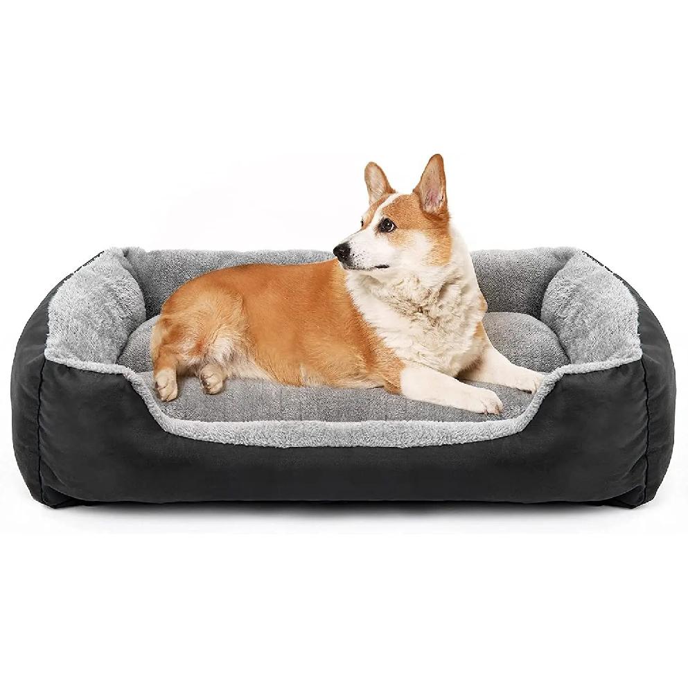 Dog Bed Small, Medium and Large‑Size Dogs, Modern Simple Warm Dog Mat, Pet Bed Supplies, Overlock Stitching.Machine washable