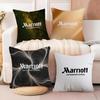 Модная наволочка для подушки отеля Marriott, декоративная наволочка для дивана в гостиной, простая домашняя легкая роскошь, напечатанная подушка