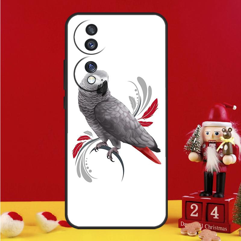 Чехол African Grey Parrot для Honor Magic 8 5 6 7 Pro Honor Win RT 50 70 90 200 400 Lite X8c X9b X9c X9a X9d