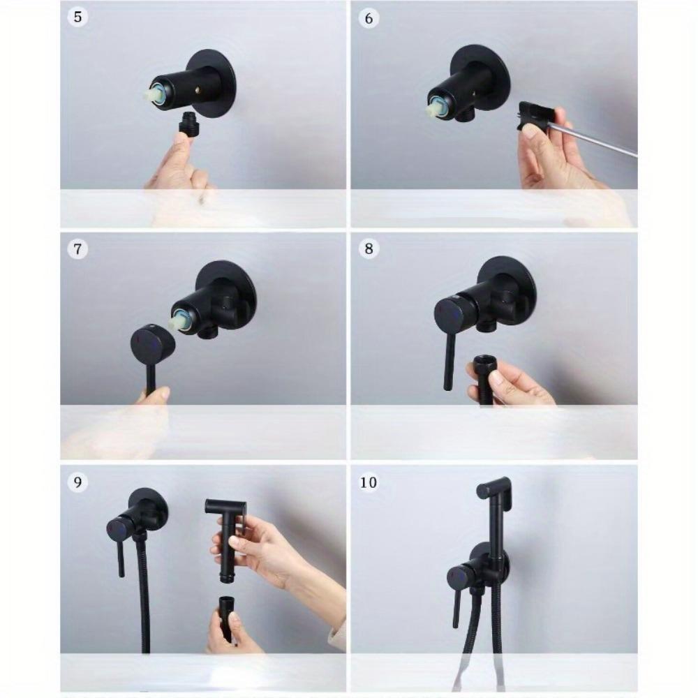 Пистолет-распылитель для туалета, ручной смеситель для биде для ванной комнаты, ручной распылитель, насадка для душа, принадлежности для ванной комнаты