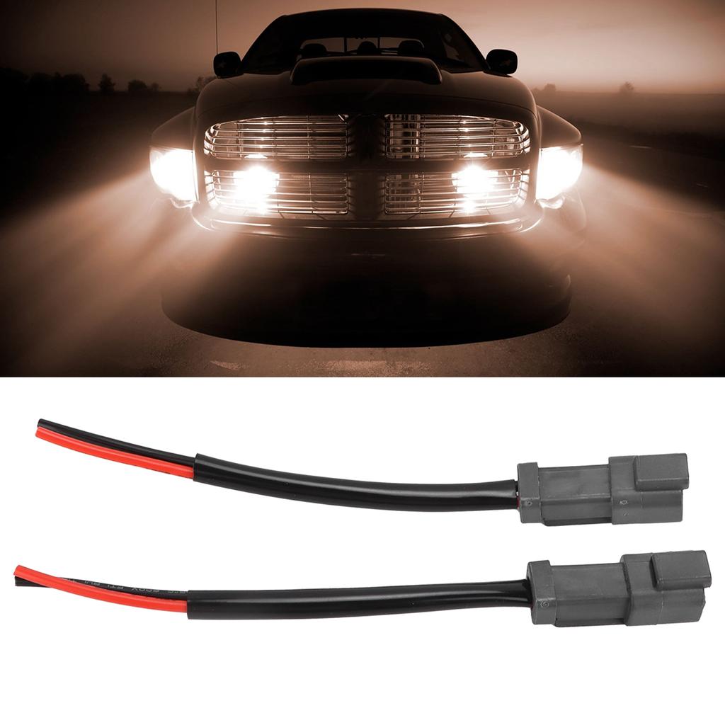 Пара разъемов DT типа «папа» для жгута проводов, переходники для ретрофита, универсальная проводка для фары, противотуманной фары 12В-24В