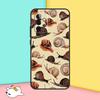Cartoon Animal Snail Case For Samsung Galaxy A32 A52 A12 A14 A34 A54 A51 A71 A53 A33 A13 A15 A25 A35 A55 Cover
