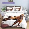 Naruto Uzumaki Naruto Pattern Bedding Home Decoration Birthday Gift (1 * duvet cover + 2 * pillowcase, without core)