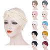 Women Muslim Stretch Turban Hat Chemo Cap Hair Loss Head Scarf Wrap Cap