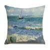 Vintage Art Cushion Cover Van Gogh Oil Painting Pillowcase Living Room Sofa Decoration Pillowcase