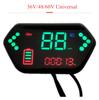 36V 48V 60V LCD Digital Electric Bicycle E-Bike Speedometer Battery Indicator77