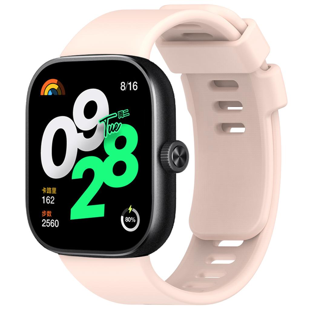 Силиконовый ремешок для Redmi Watch 4 Аксессуары ремешка спорт correa Запасной ремень Оригинальный браслет для Xiaomi mi band 8 pro Ремешок