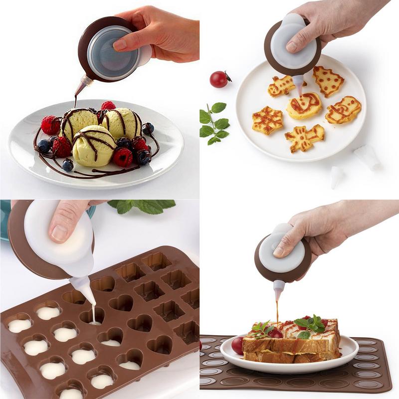Формы для выпечки, большой горшок для выпечки, многоразовые формы для выпечки макарон, диспенсер для масла, инструменты для помадки, принадлежности для украшения торта