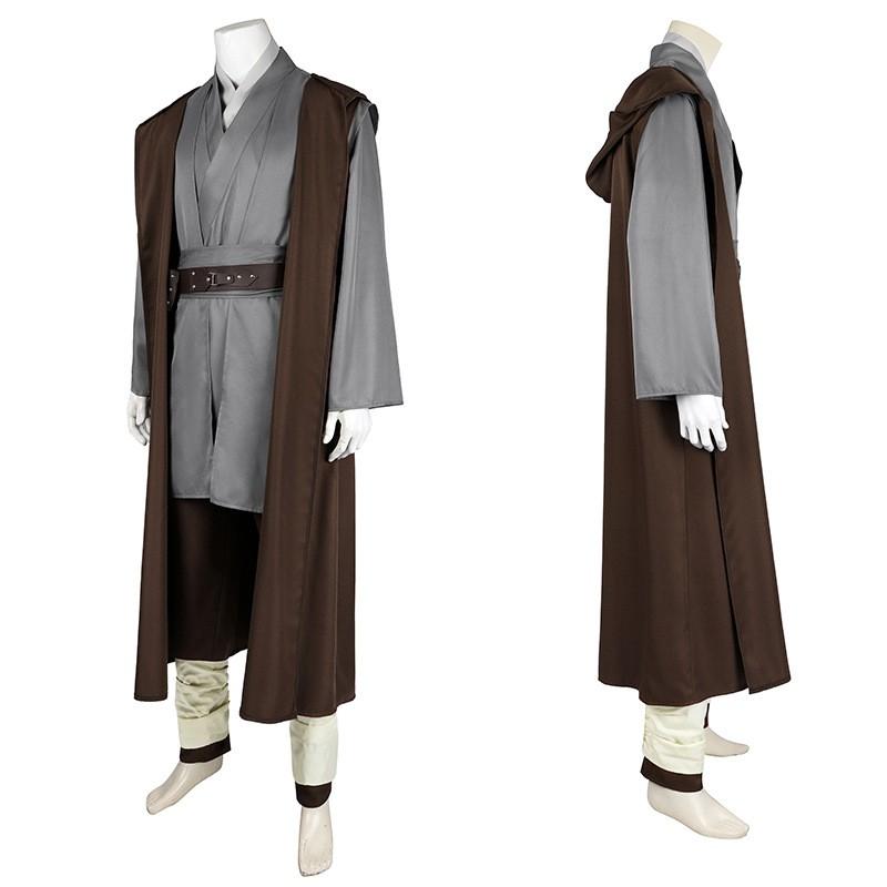 Obi Wan Kenobi Cosplay Costume Halloween Party Outfit Fans