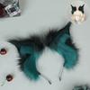 Fluffy Animal Ear Headband Cosplay Anime Convention - Fox Wolf Lynx Ears In Soft Plush Adjustable One Size