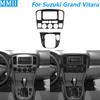 For Suzuki Grand Vitara 2003-2005 Carbon Fiber Central Control AC Air Vent Radio Gear Shift Panel Set Car Accessories Sticker
