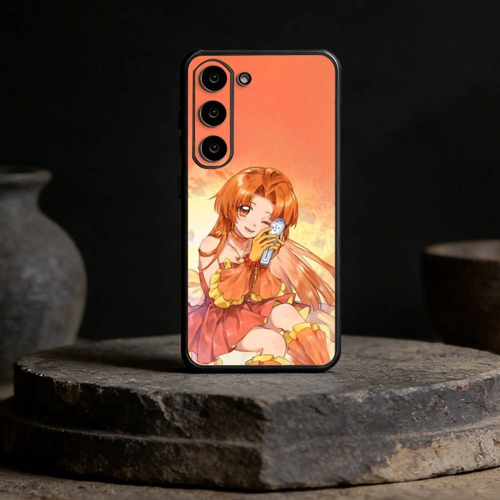 Чехол для телефона Mermaid Melody Pichi Pitch для Samsung Galaxy A91,80,73,72 ,71,53,52,32 ,31,22,21s,20, Мягкий черный чехол