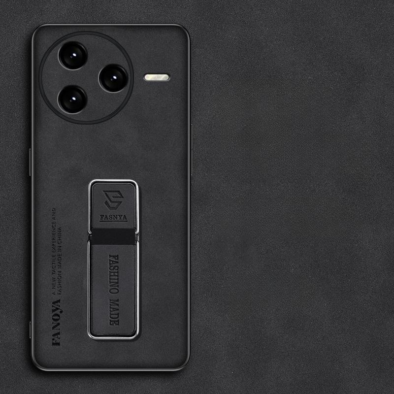 Чехол для Poco F7 Ultra Чехол Матовый противоударный PU кожаный подставка магнитный держатель чехол для POCO F7 Pro X7 X6 F6 Pro F7Ultra бампер