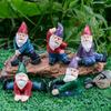 Ornaments Desktop Decoration Micro Landscape Fairy Garden Dwarf Figurines Miniature Gnomes