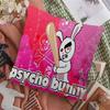 Роскошная Мода P-Psycho Bunny Наволочка мультяшный Подарок Наволочка для Подушки Спальня Дом Диван Кресло Сиденье Декор наволочка