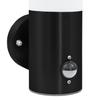 Outdoor Wall Lamp Black 12 x 8.5 x 29 cm Stainless Steel and Plastic