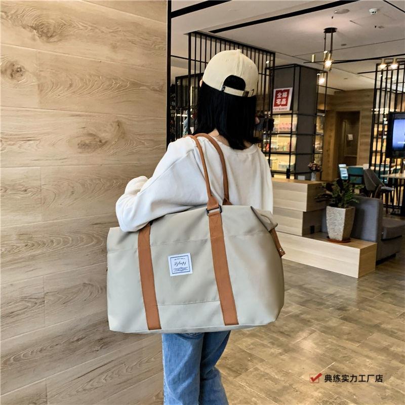Студенческая дорожная сумка через плечо большой вместимости для деловых поездок Дорожная портативная сумка-дафл большой вместимости Сумка для доставки Сумка для хранения