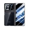 Suitable for Xiaomi MixFold4 Phone Case, Film, All-in-one Stand, Anti-drop, Electroplated Transparent and Simple Hinge Shell