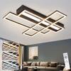 Plafonnier LED - NETTLIFE - 66x55 Cm 54W - Dimmable - Télécommande - Blanc Chaud 3000K