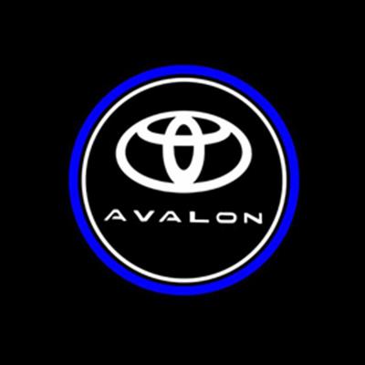2 шт. Для Toyota Avalon 2022 года и более поздних моделей, приветственный свет в двери автомобиля, проекционный свет, подсветка под ноги, предупреждающий свет двери, декор