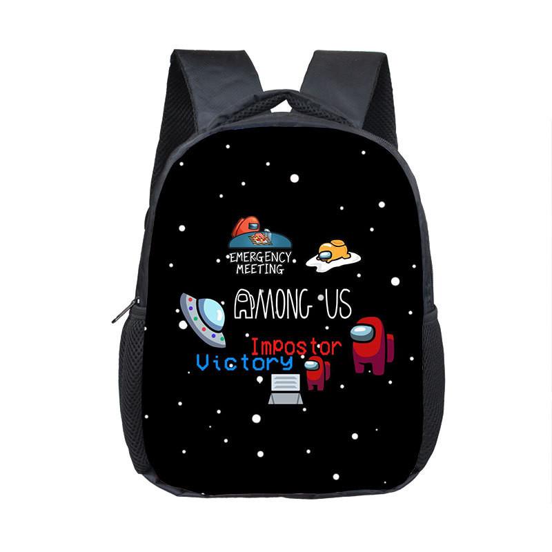 Students Backpack Spaceman Schoolbag Travel Bag Bookbag Shoulderbag