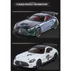 1/24 Mercedes Benzs AMG GT Alloy Miniature Car Diecast Metal Scale Model Car Sound and Light Collection Children Toy Vehicles Gifts