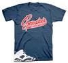 Футболки к кроссовкам Retro 6 Olympic - Футболка Sneaker Threads