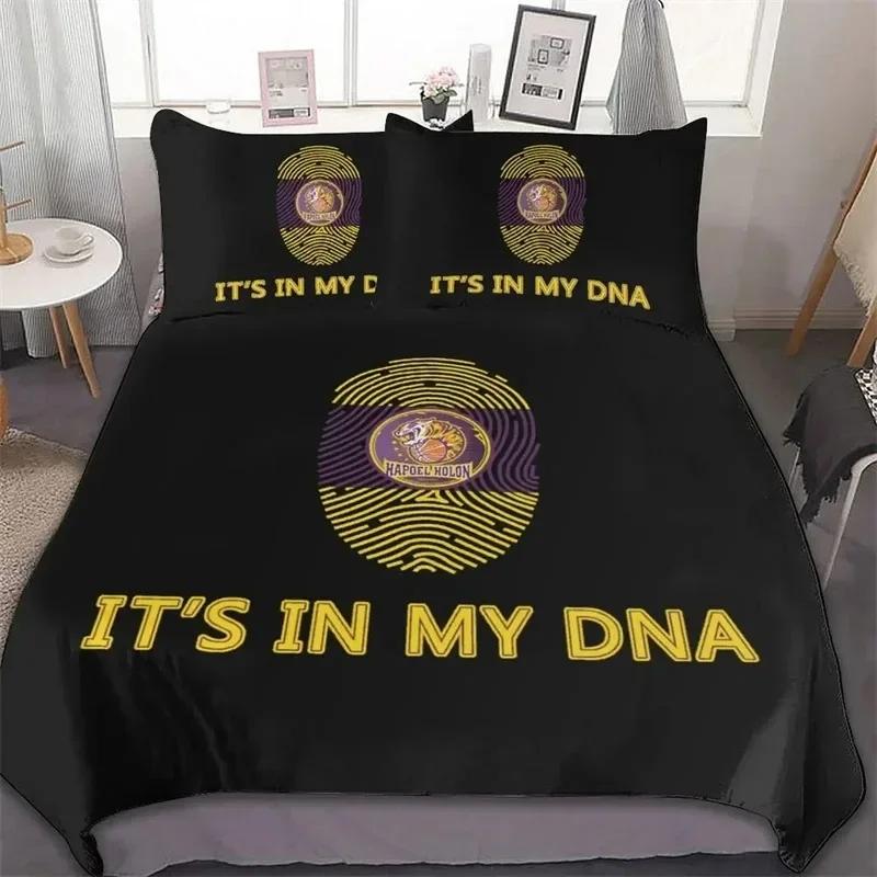 3D Printed Hapoel Holon All Season Duvet Cover Bedding Comforter sets Soft Quilt Cover and Pillowcases Single Double Queen King
