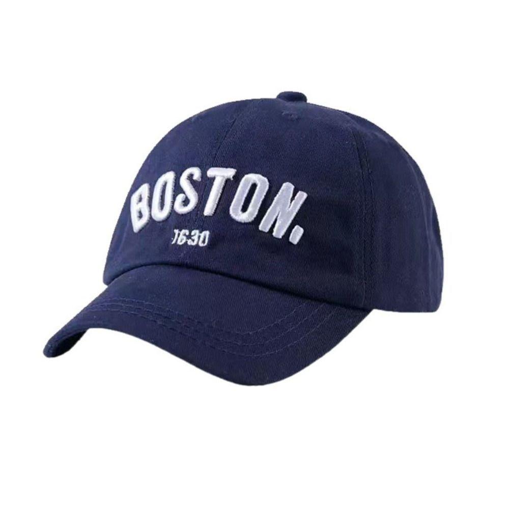 Вышитые буквы Детские кепки с козырьком от солнца Солнцезащитная шляпа Весна Лето Осень