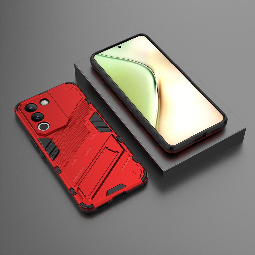 For Vivo V29e V 29e 5G V2317 Case Shockproof Hard Armor Stand Phone Case Back Cover