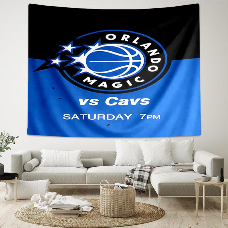 Orlando basketball Team Quick-Dry Tapestry Hanging for Bedroom,Livingroom, Playroom,Decor Art Room Wall Tapestry Holiday and Birthday Gifts