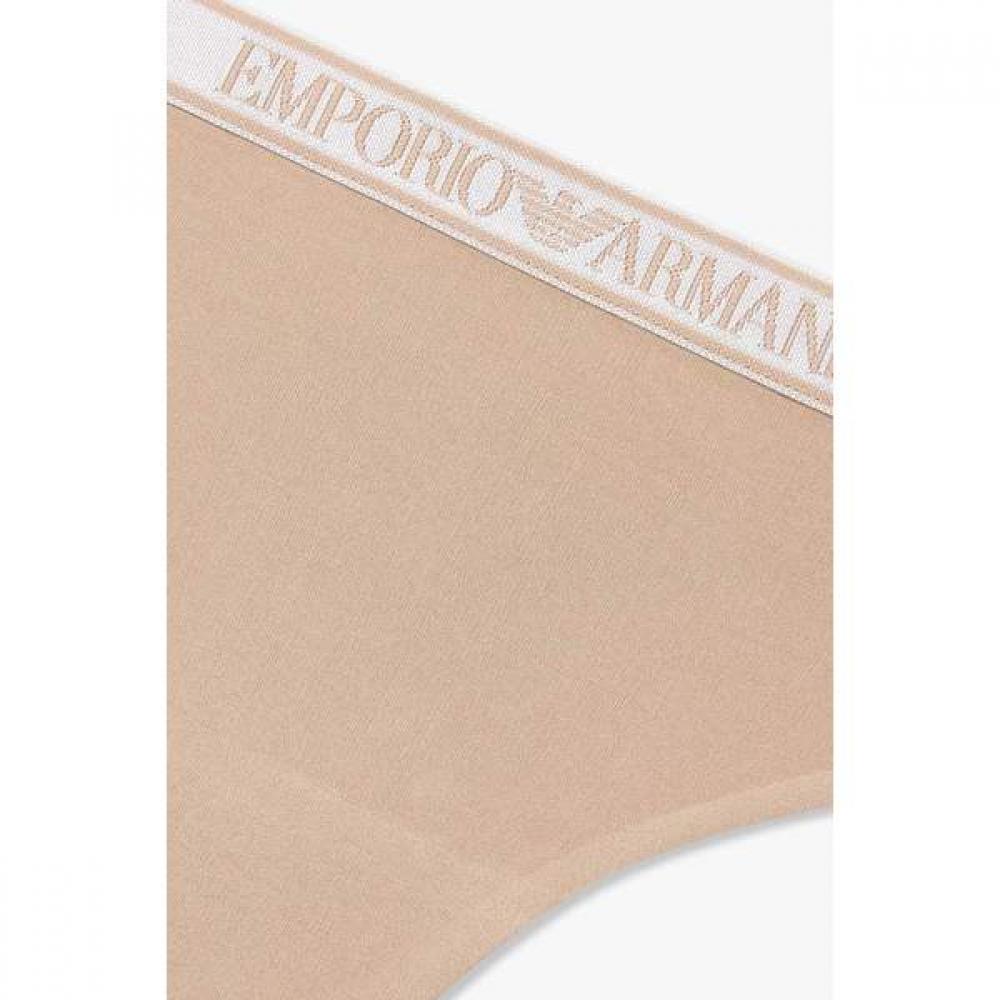 Emporio Armani Женские блестящие нейлоновые стринги 0826110509