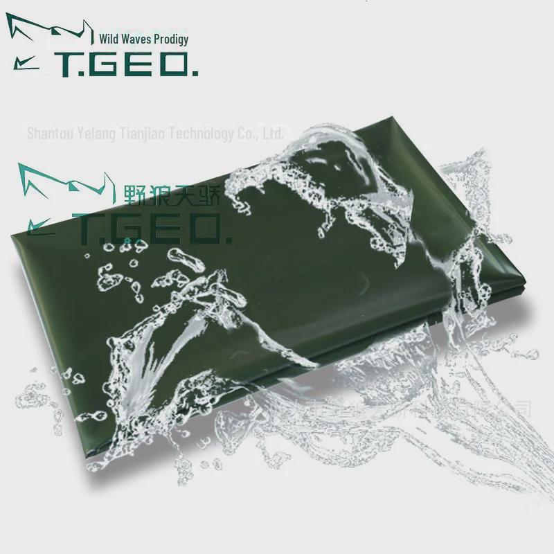 Легкий водонепроницаемый брезент из ПВХ - устойчивый к царапинам, быстросохнущий дождевик для использования на открытом воздухе и в чрезвычайных ситуациях