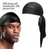 Adjustable Bandana Pre-Tied Turban Hijab Fashion Silk Durag