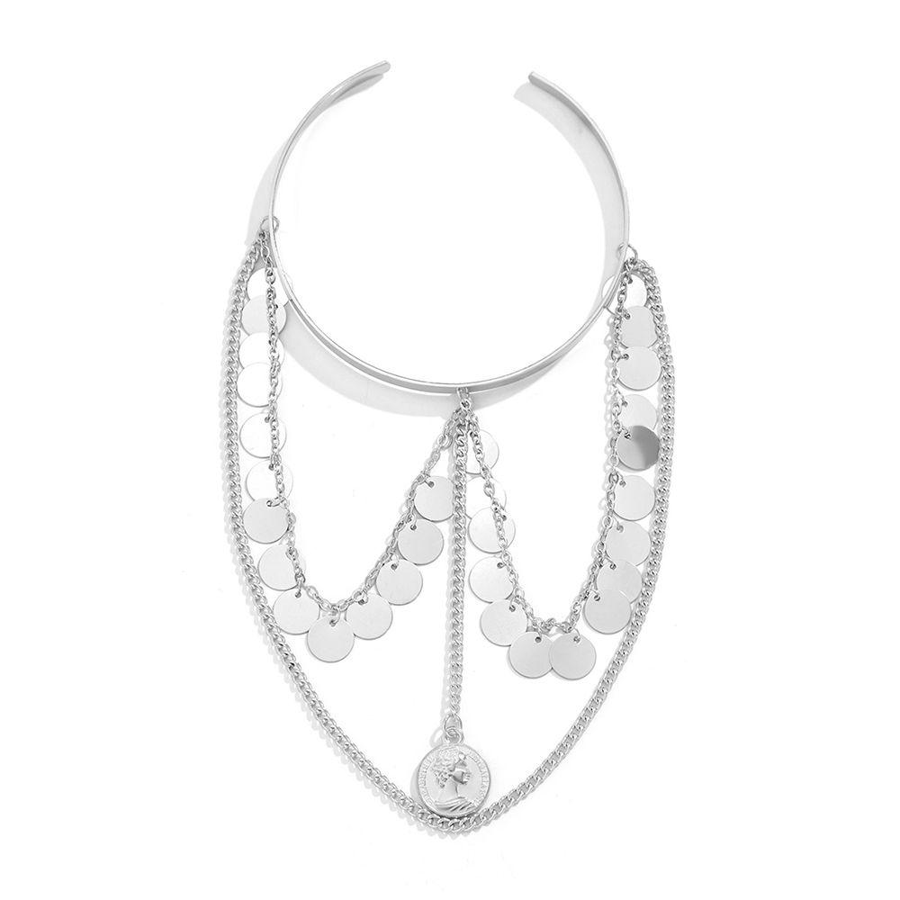 Украшения для женщин и девочек, регулируемый минималистский браслет на руку, манжета на плечо, повязка на руку с кисточками