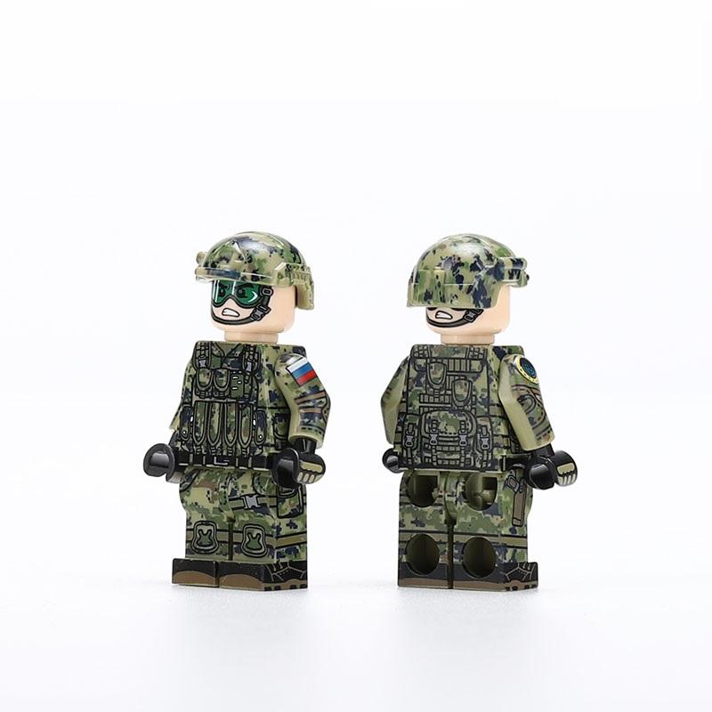 Российский спецназ, солдаты спецназа, SWAT, оружие, строительные блоки, комплект, наборы кирпичей, классическая модель, детские игрушки
