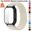Мягкий нейлоновый ремешок + чехол из ТПУ для Redmi Watch 5 Active Protector спортивная накладка для Xiaomi Redmi Watch5 Lite аксессуары для браслета