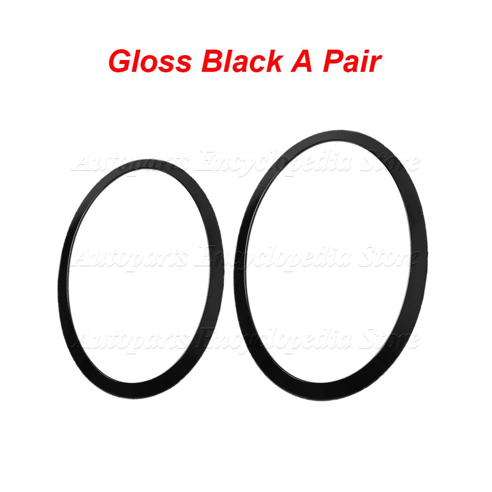 For Car For Cooper F55 F56 F57 51137300632 Front Left Right Headlight Bezel Trim ABS Plastic Scratch Proof 51137300631
