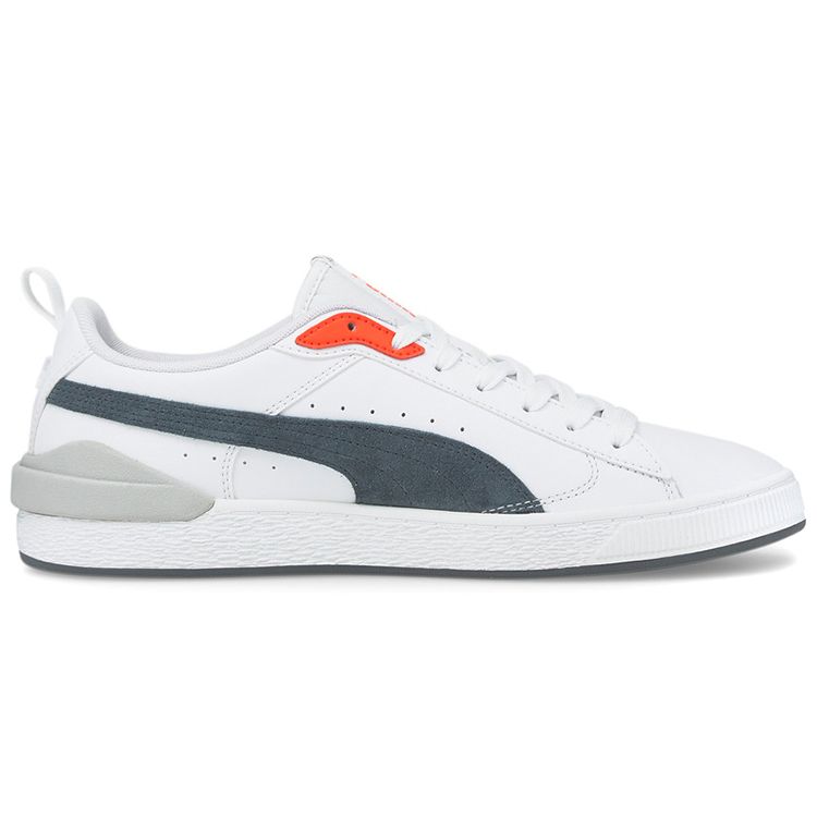 Puma Кроссовки Suede Bloc White Dark Slate Unisex 380705-04