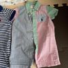 Б/у боди Ralph Lauren с шапкой-кепкой с изображением медвежонка Поло