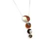 [H2451] - Brown 'Bora Bora' Designer Necklace