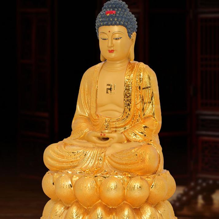 Татхагата Украшение для дома Будда Золотой Будда Домашнее поклонение Ремесло Украшения Будда Украшение