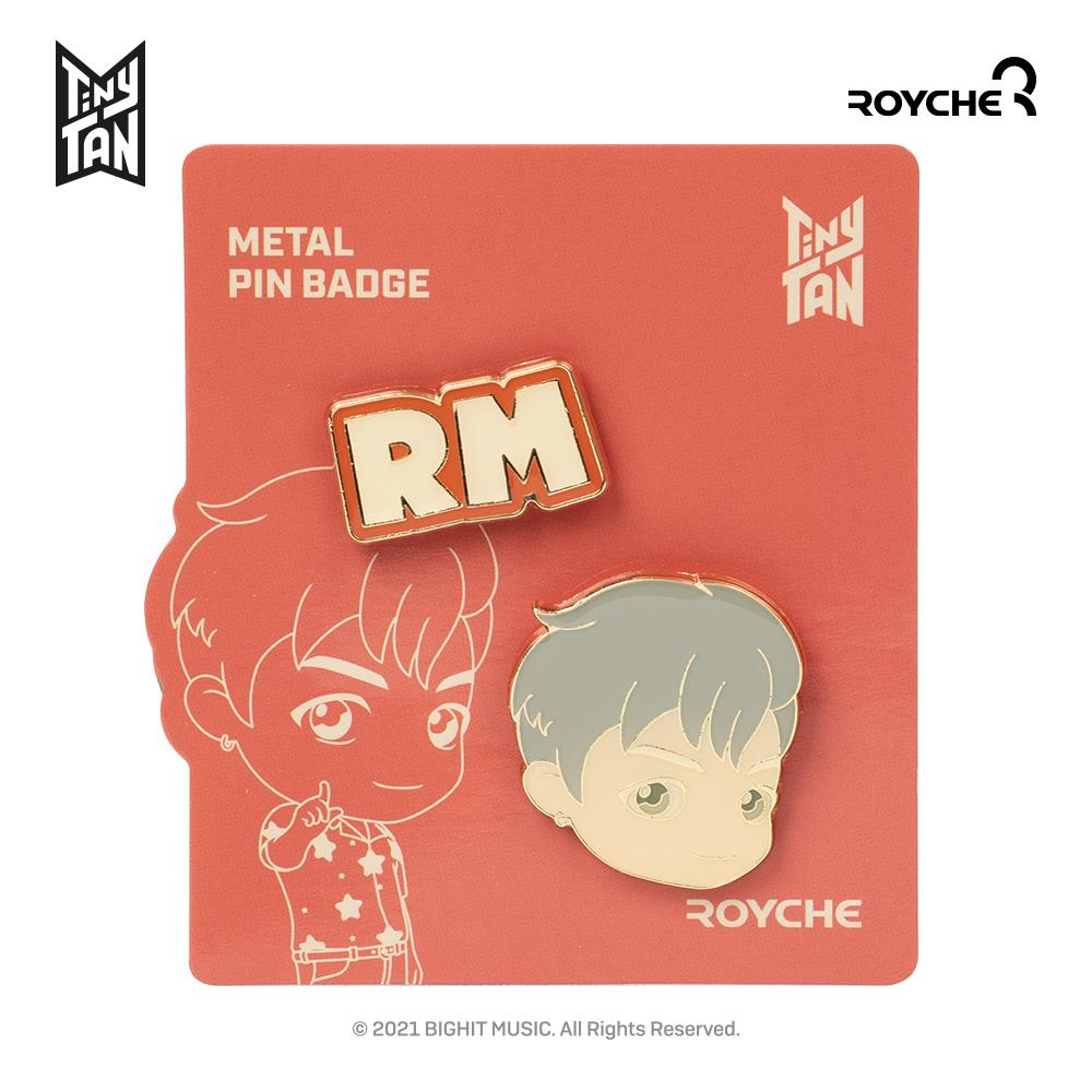 BTS (Бантан Бойз)  Значок с динамитом TinyTan, металлический тип, официальный, оригинальный, аутентичный, K-POP, айдол