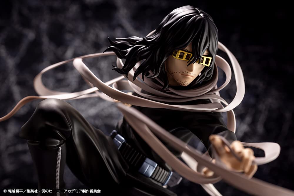 Kotobukiya Моя геройская академия ARTFX J Shouta Aizawa масштаб 18 ПВХ окрашенная готовая фигурка PV069