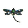 Rhinestone Wings Dragonfly Brooches Alloy Material Dress Coat Accessories  Party Casual Office